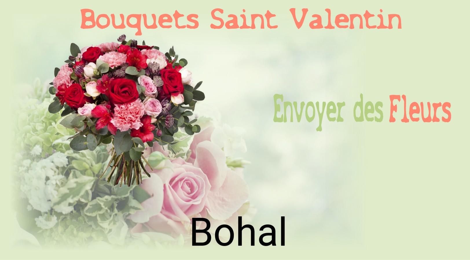 Roses de Saint-Valentin livrées à Bohal